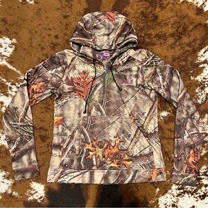Women's Camouflage Hoodie Sweater